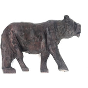 Hand-Carved Ironwood Cheetah Sculpture – Shona Art from Zimbabwe