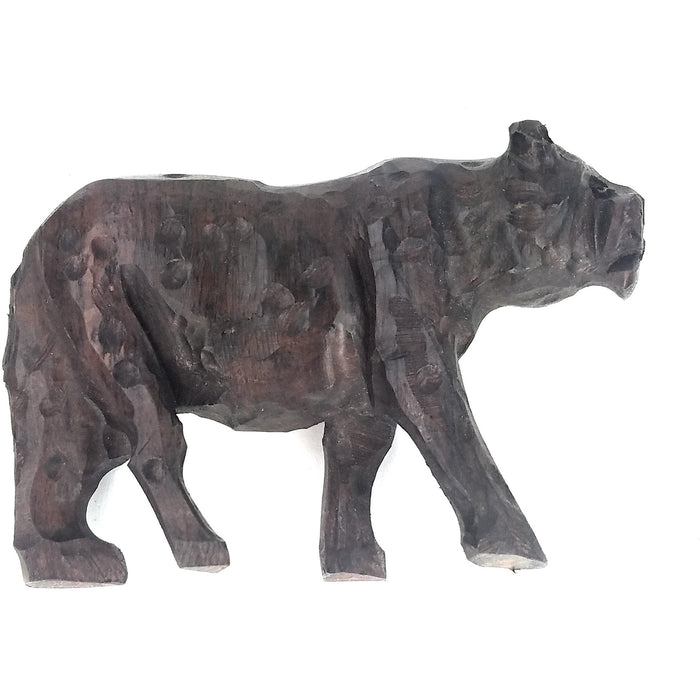 Hand-Carved Ironwood Cheetah Sculpture – Shona Art from Zimbabwe