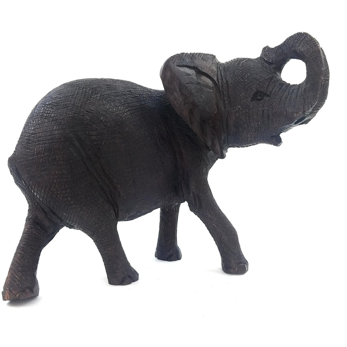 Hand-Carved Ironwood Elephant Sculpture – Shona Art from Zimbabwe