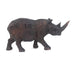 Ironwood Rhino Sculpture | Handmade Shona Art from Zimbabwe