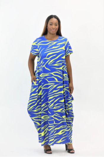 African Print Kaftan