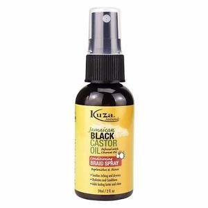 Kuza Jamaican Black Castor Oil Conditioning Braid Spray