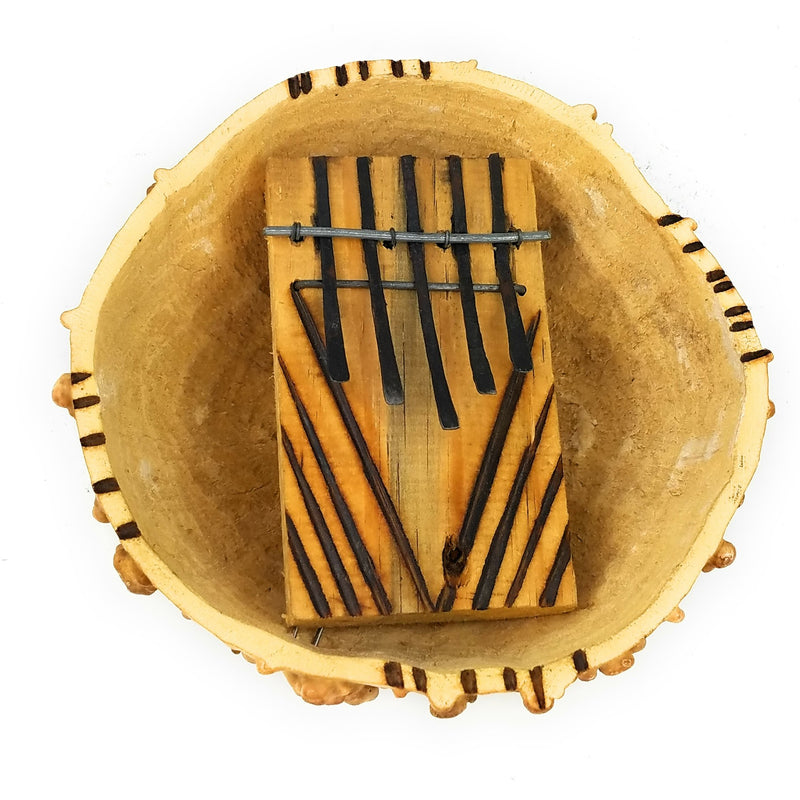 Handmade Kalimba Gourd Thumb Piano