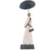 Lady in the Rain Sculpture – Handmade in Zimbabwe by Luke Jimu