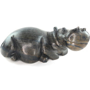 Large Hippo Sculpture | African Stone Art Zimbabwe