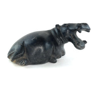 Large Smooth Hippo Sculpture – Shona Stone Art Zimbabwe
