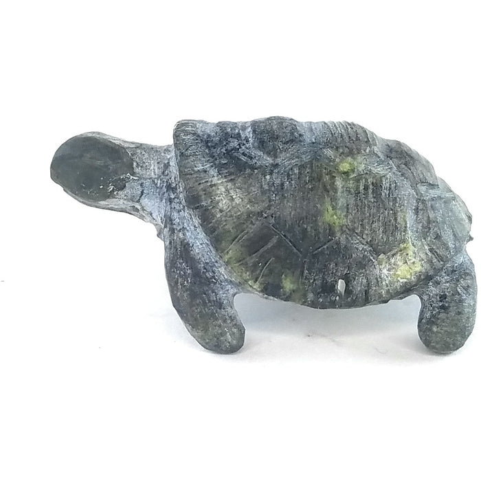Light Grey Stone Turtle (African Tortoise) – Hand Carved in Zimbabwe