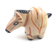 Miniature Soapstone Zebra Figurine – Hand Carved in Kenya