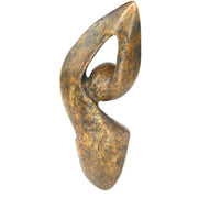 Minimal Abstract Plant Sculpture – Shona Stone Art from Zimbabwe