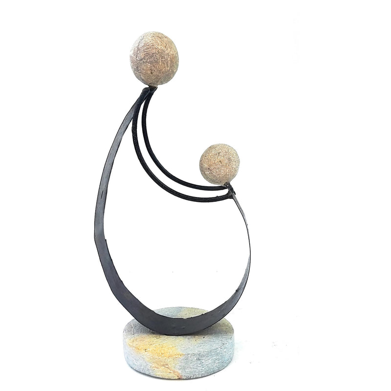 Mother and Child Sculpture – Handmade African Art