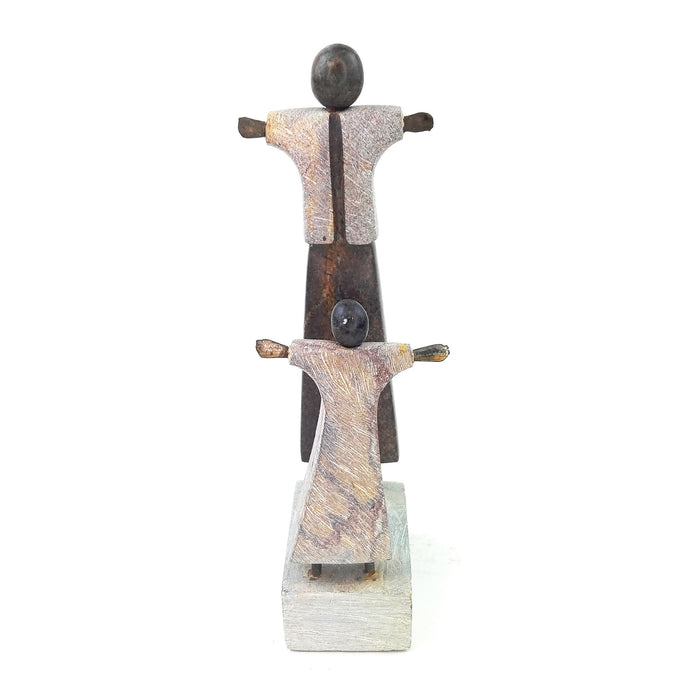 Mother and Daughter Sculpture – African Handmade Art