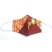 Multicolor African Print Face Mask – Reversible & Handmade Cotton