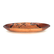 Olivewood Zebra Decorative Bowl | Handcrafted Art