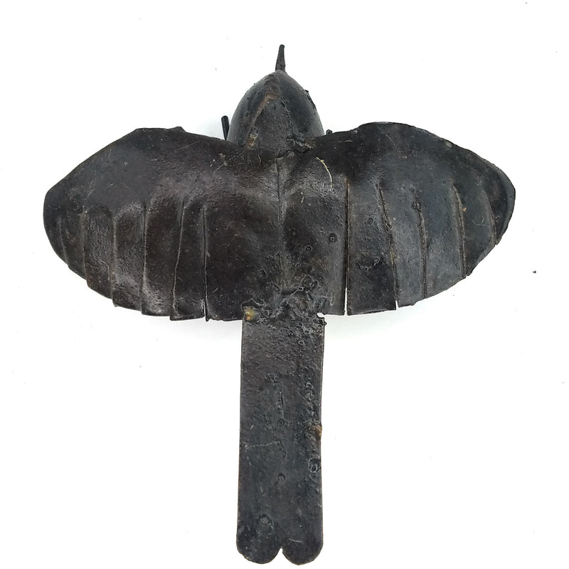 Open-Wing Recycled Metal Bird | Handmade Sculpture from Zimbabwe