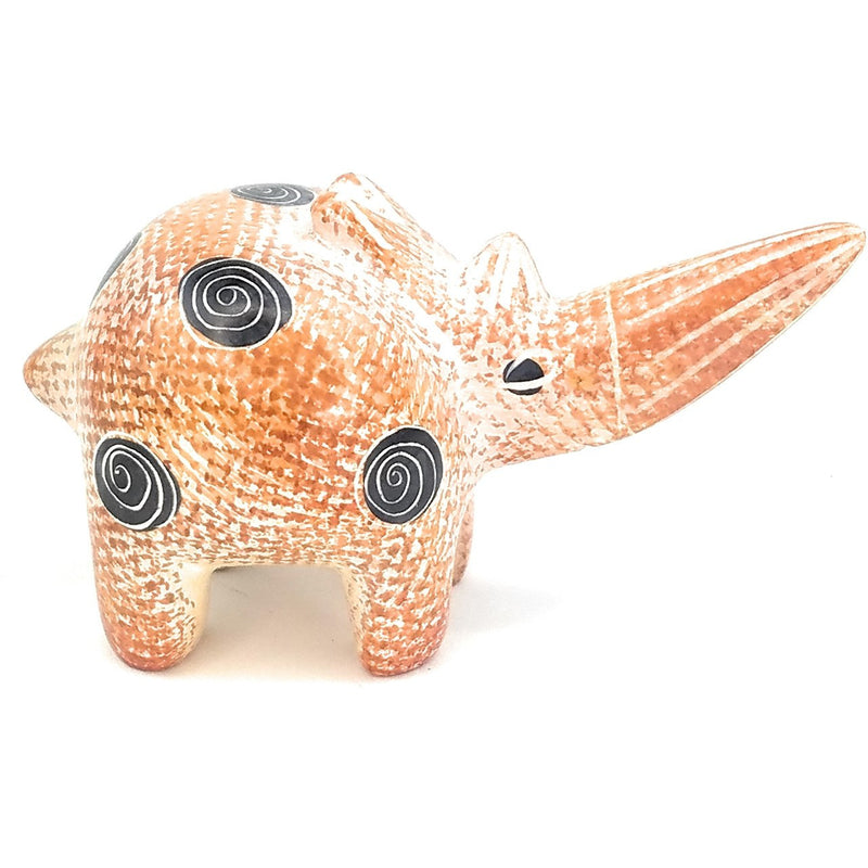 Miniature Soapstone Rhino Figurine – Handmade in Kenya