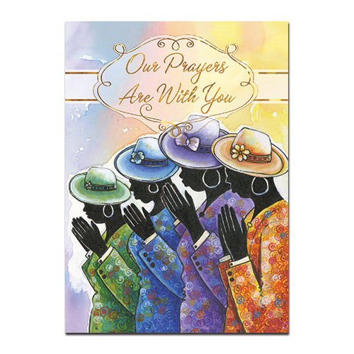 African American Sympathy Card