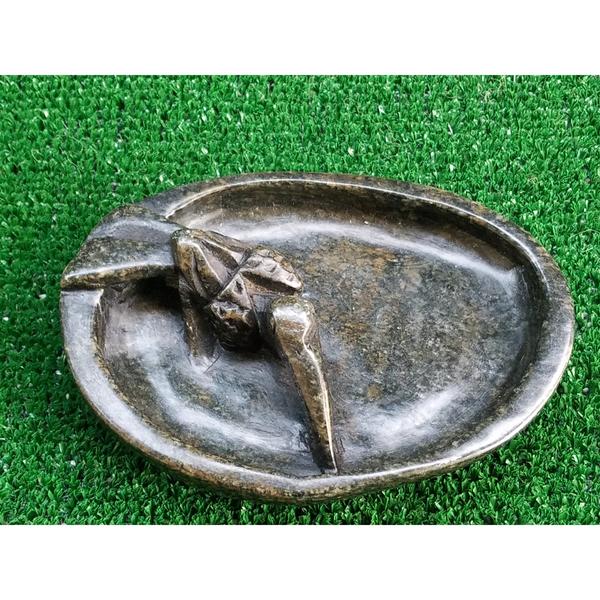 Pelican Stone Soap Dish Ashtray | Hand Carved Zimbabwe