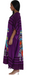 Purple African Kaftan Dress 