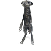 Recycled Metal Meerkat Sculpture | Handmade in Zimbabwe