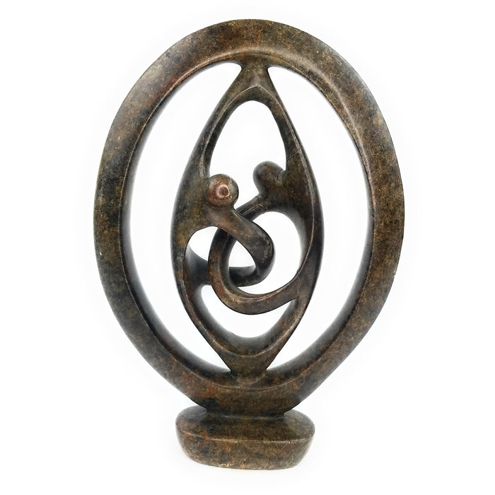 Ring of Love Shona Sculpture #2 | Hand-Carved in Zimbabwe