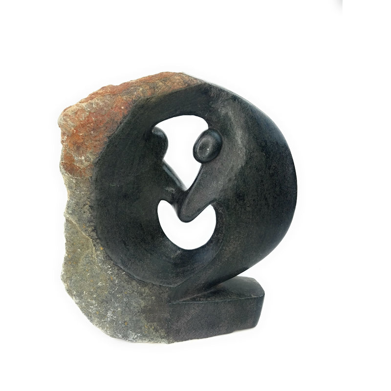Ring of Love Shona Sculpture #5 | Serpentine Stone