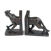 Roaring Lioness Stone Bookends – Shona Art from Zimbabwe