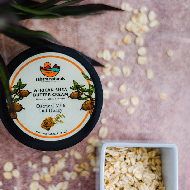 African Shea Butter Cream | Oatmeal Milk & Honey