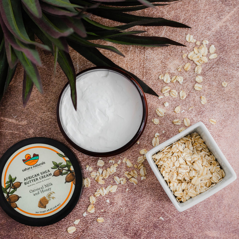 African Shea Butter Cream | Oatmeal Milk & Honey