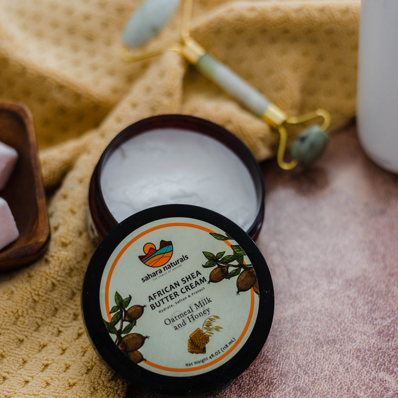 African Shea Butter Cream | Oatmeal Milk & Honey