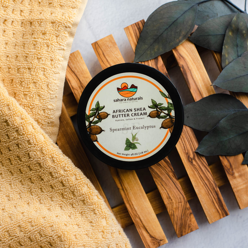 African Shea Butter Cream | Spearmint Eucalyptus