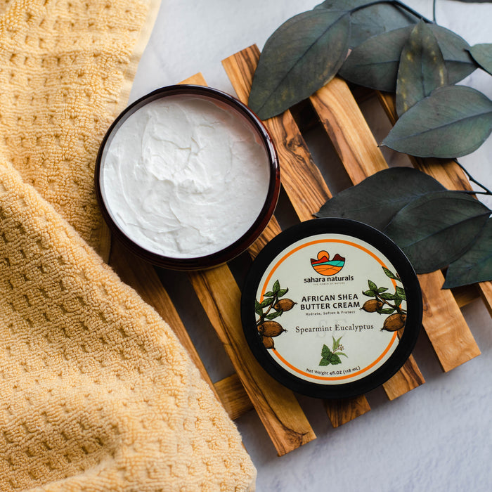 African Shea Butter Cream | Spearmint Eucalyptus