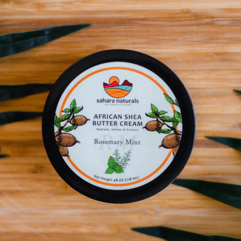 African Shea Butter Cream | Rosemary Mint