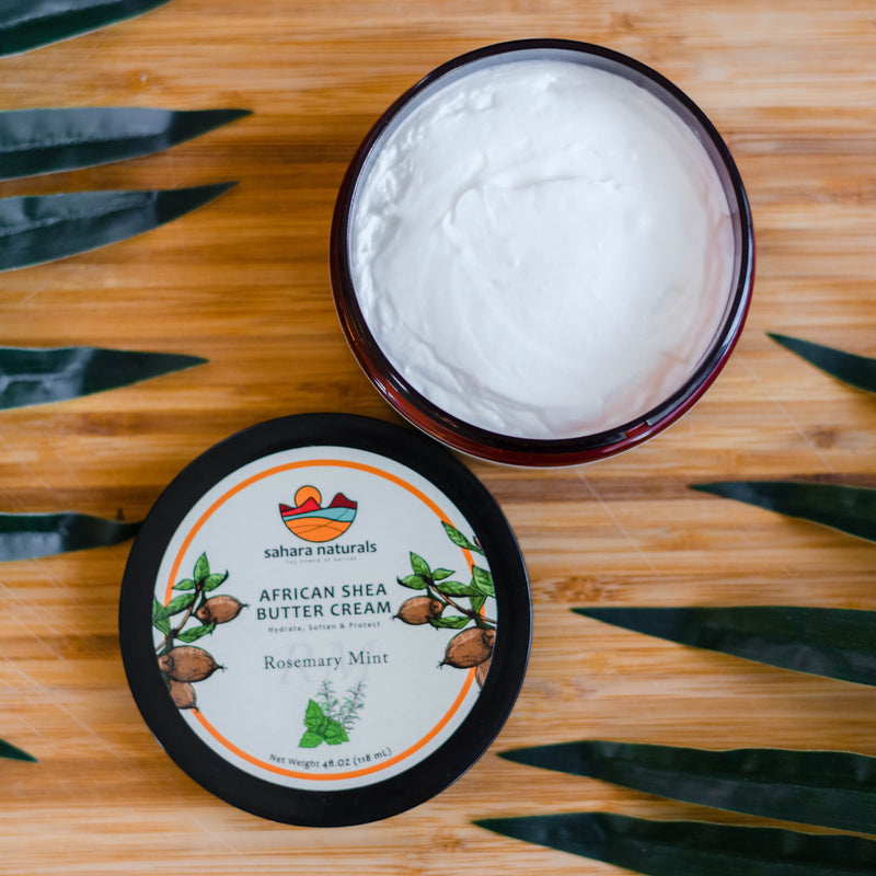 African Shea Butter Cream | Rosemary Mint