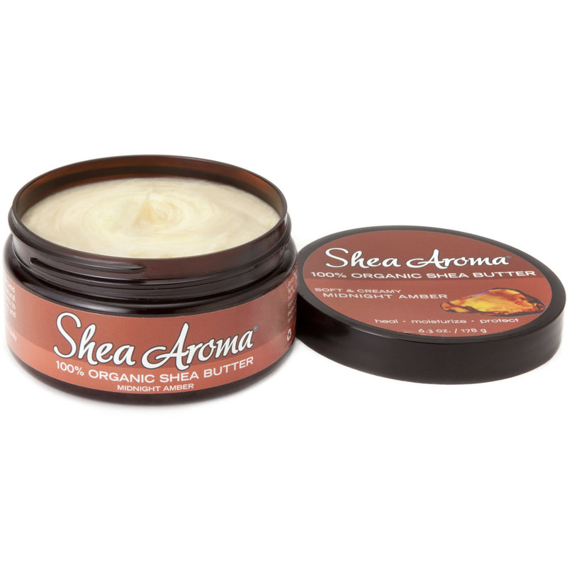100% Unrefined Shea Butter - Midnight Amber