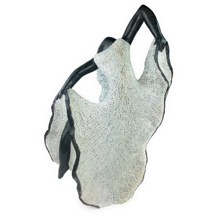 Shona Beautiful Woman Springstone Sculpture – Dancing African Art