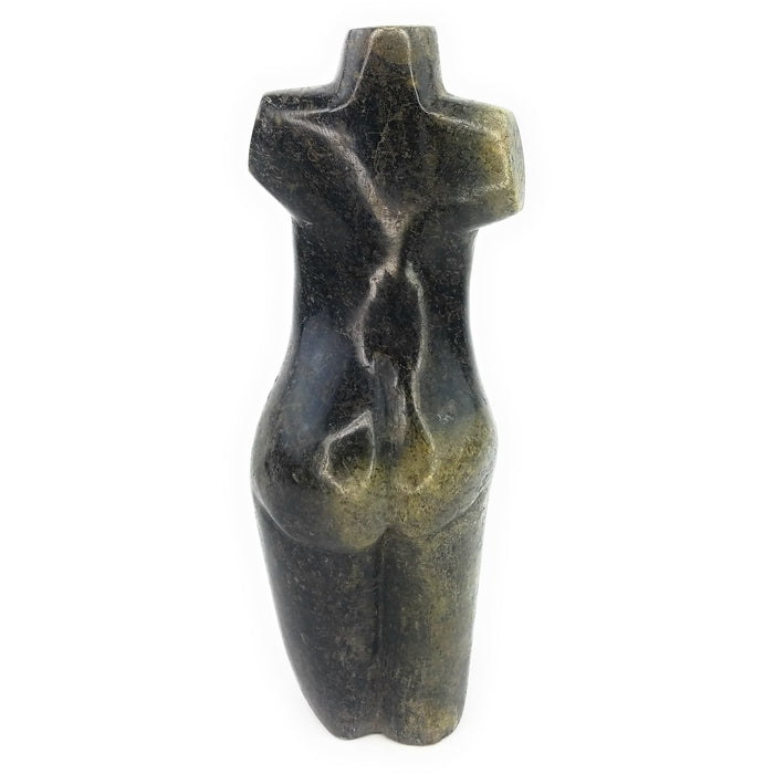 Shona Female Torso Stone Sculpture – Handmade Zimbabwe