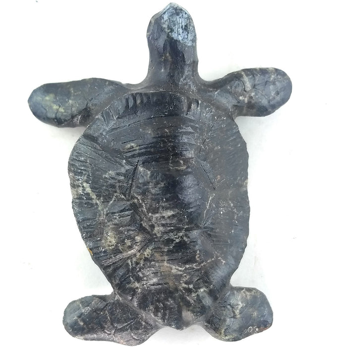 Shona Stone Sea Turtle Sculpture | Hand-Carved African Art Zimbabwe