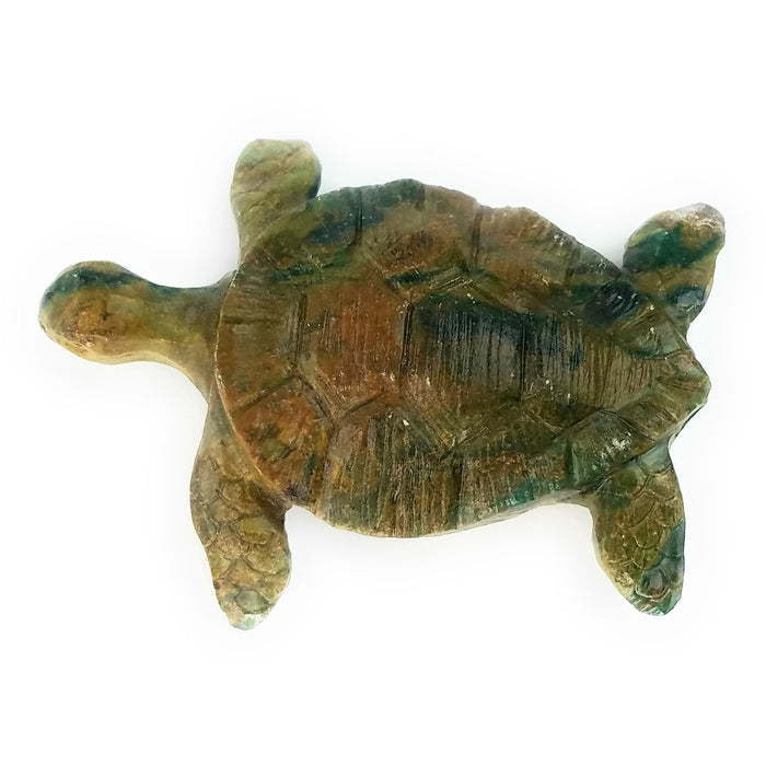 Shona Stone Sea Turtle Sculpture | Hand-Carved African Art Zimbabwe