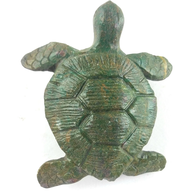 Shona Stone Sea Turtle Sculpture | Hand-Carved African Art Zimbabwe