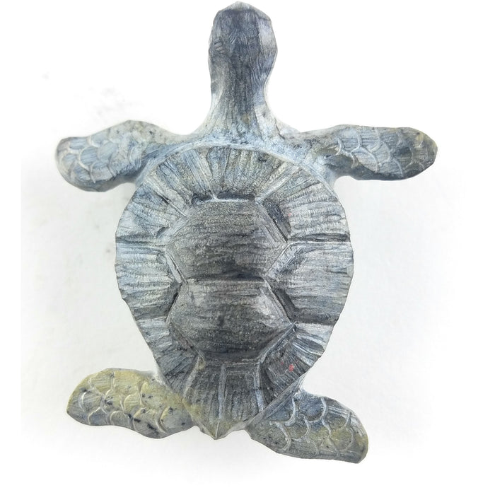 Shona Stone Sea Turtle Sculpture | Hand-Carved African Art Zimbabwe