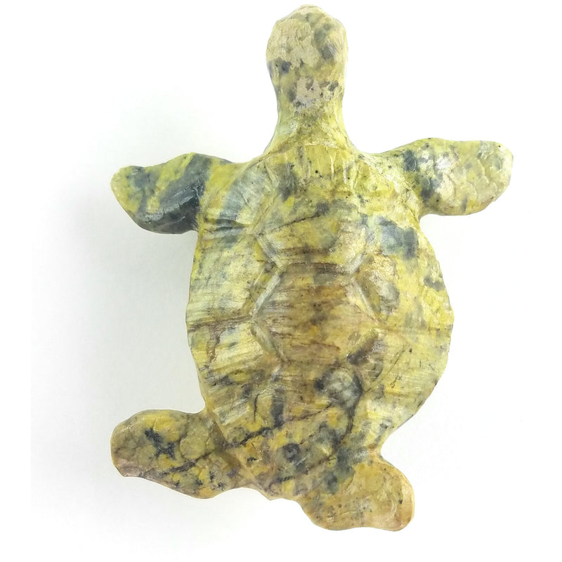 Shona Stone Sea Turtle Sculpture | Hand-Carved African Art Zimbabwe