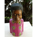 Shona Wooden Bust Sculpture | Hand Carved African Art from Zimbabwe