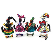 Small African Woman Doll – Handmade in Senegal | Authentic African Fabrics