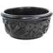 Small Ebony Wood Bowl – Hand Carved Safari Animal Design from Zimbabwe