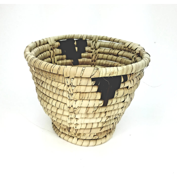 Small Wicker Basket – Handwoven in Zimbabwe