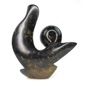 Spiral Abstract Sculpture | African Stone Art