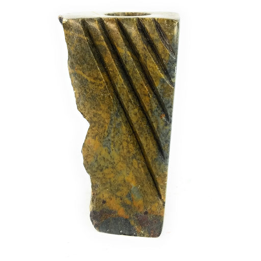 Stone Candleholder – Handmade Shona Sculpture from Zimbabwe
