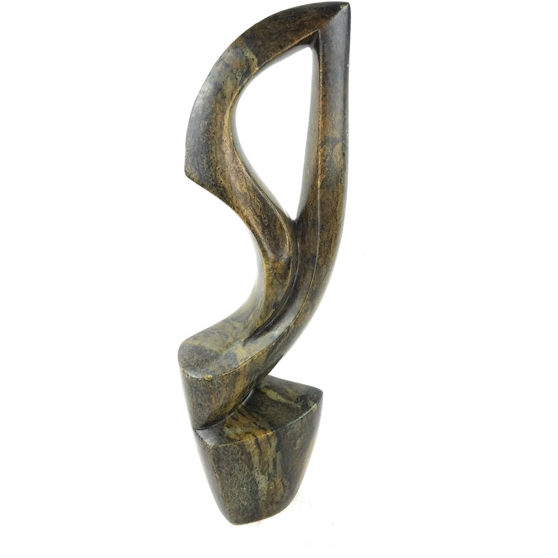 Twisted Abstract Sculpture | Shona Stone Zimbabwe