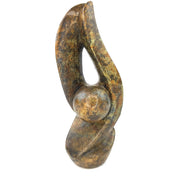 Twisting Abstract Sculpture | Shona Zimbabwe