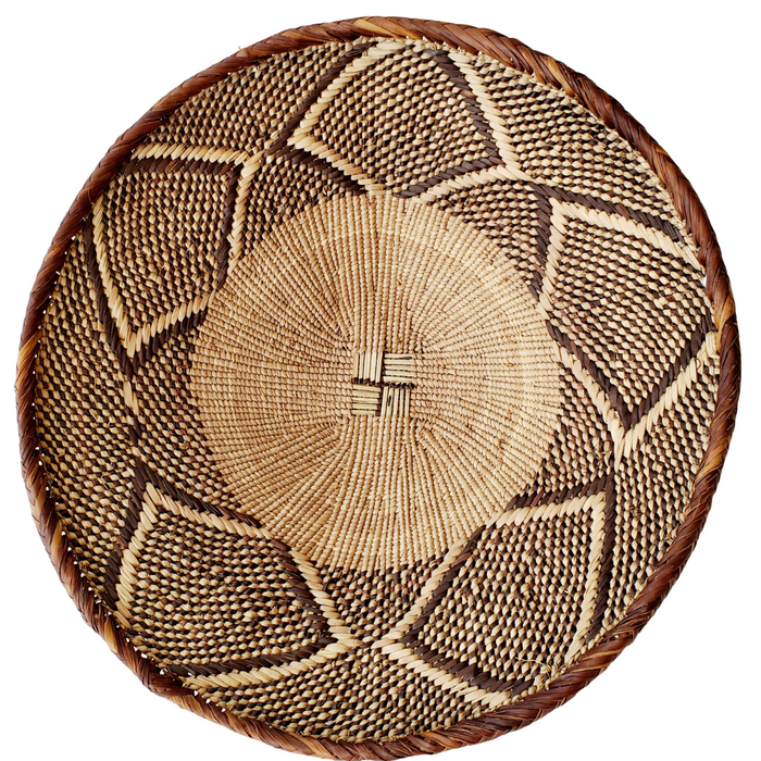Wall Basket Hand Woven In Zimbabwe